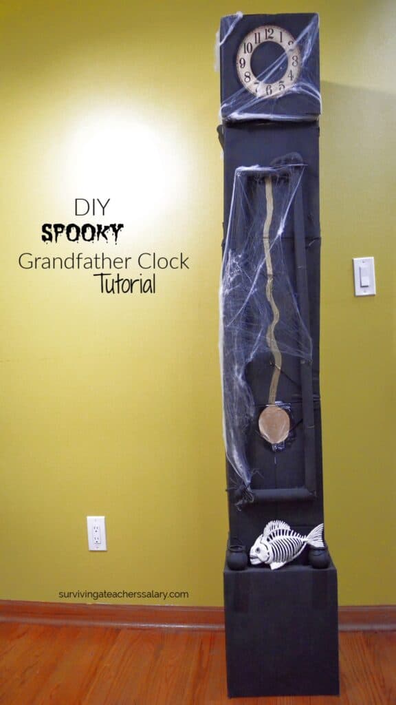 diy halloween clock