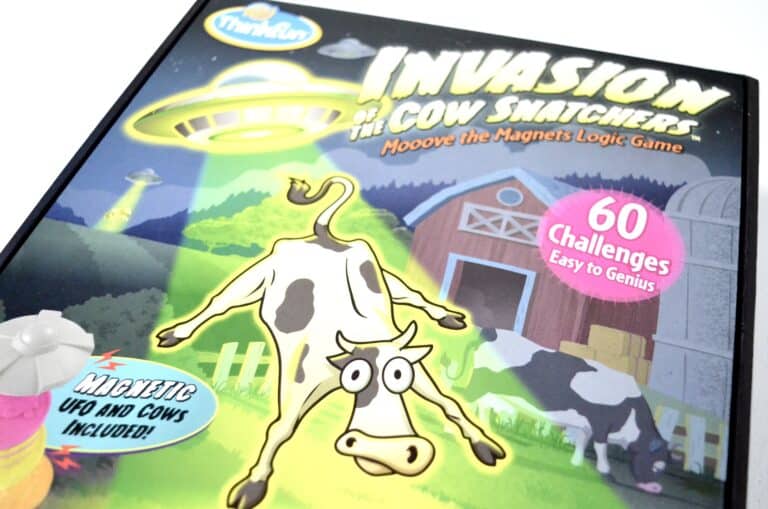 Invasion of the Cow Snatchers Game Night Review by ThinkFun