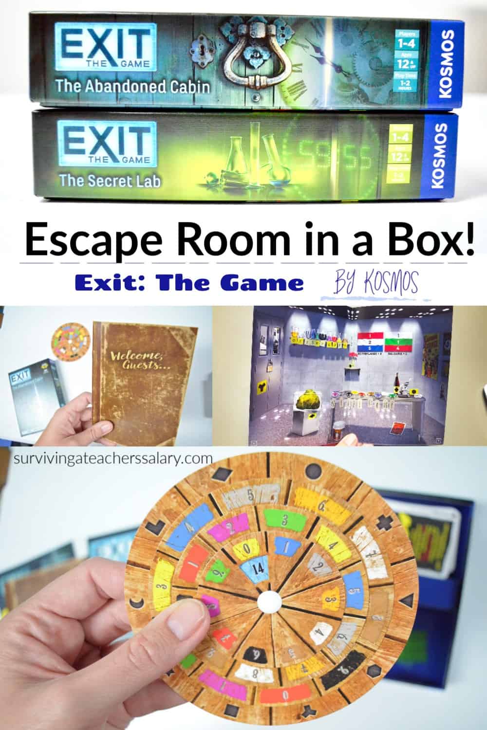 Exit: The Game – The Abandoned Cabin, Board Game