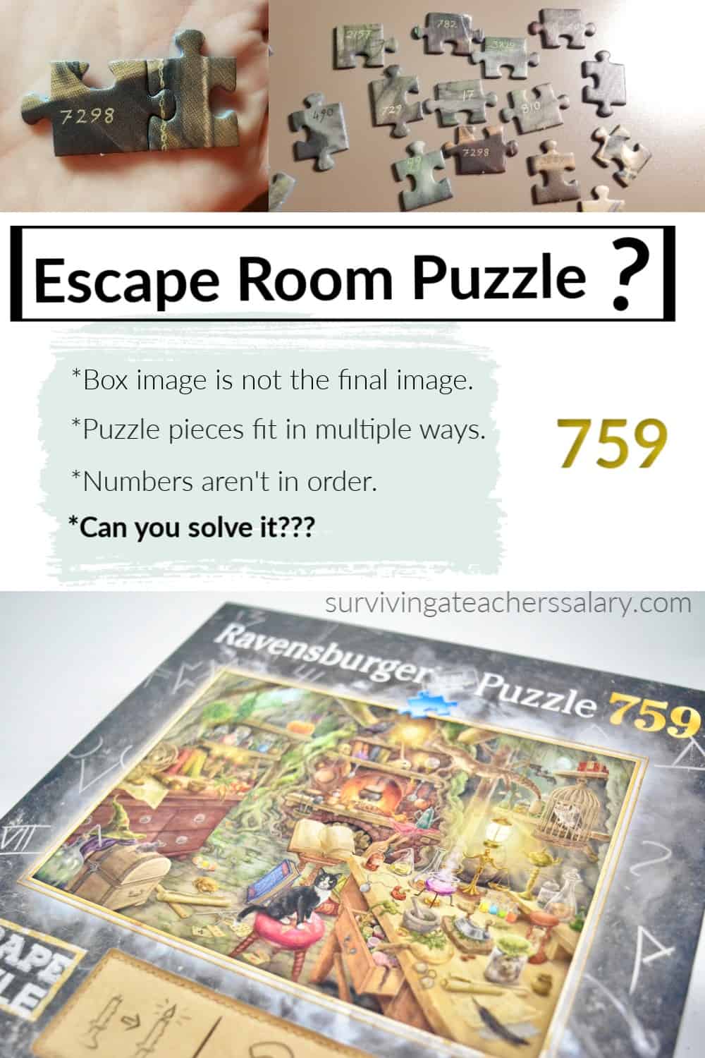 Escape Room + Puzzle in One! Escape Puzzles by Ravensburger