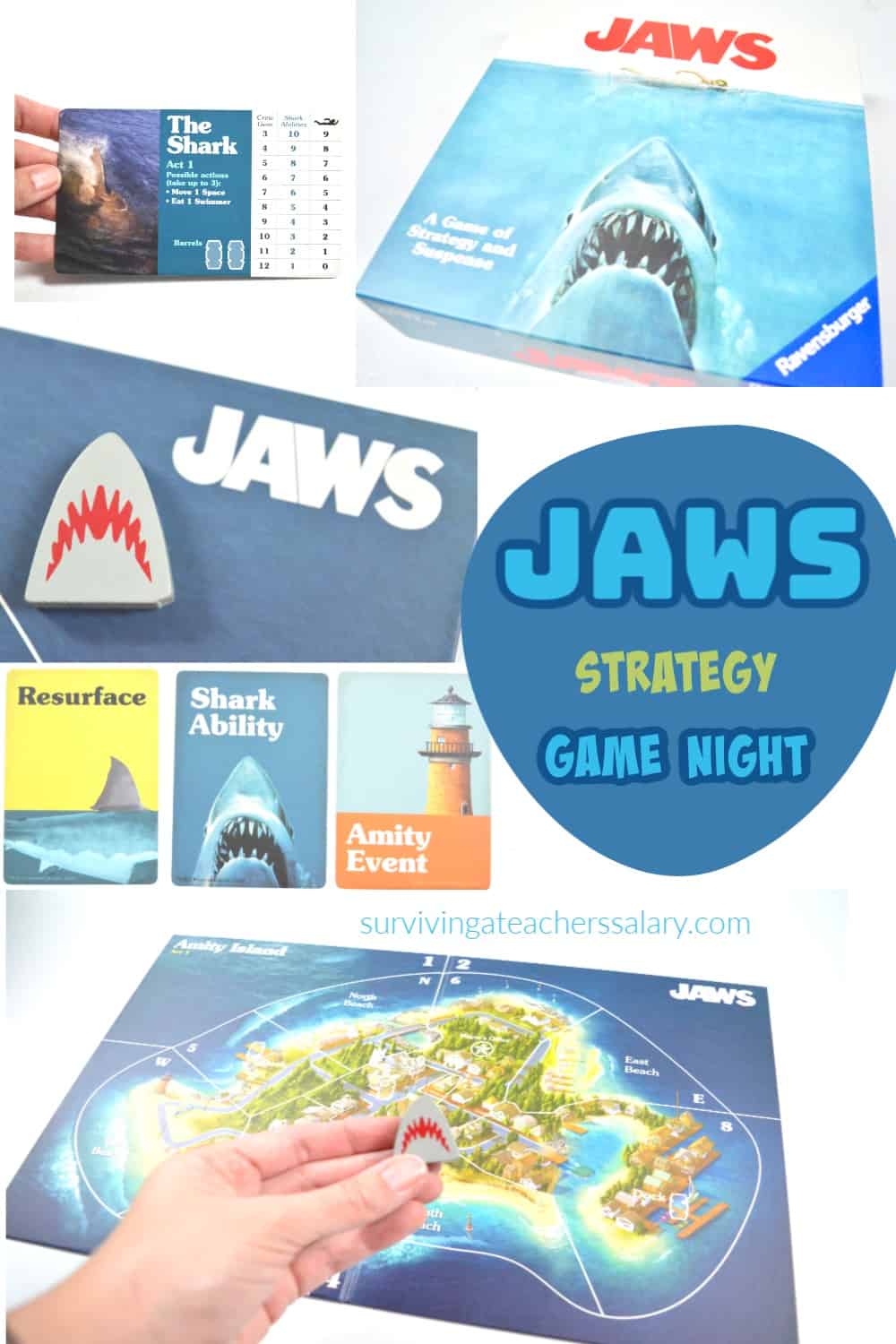 How to Play the JAWS Board Game by Ravensburger