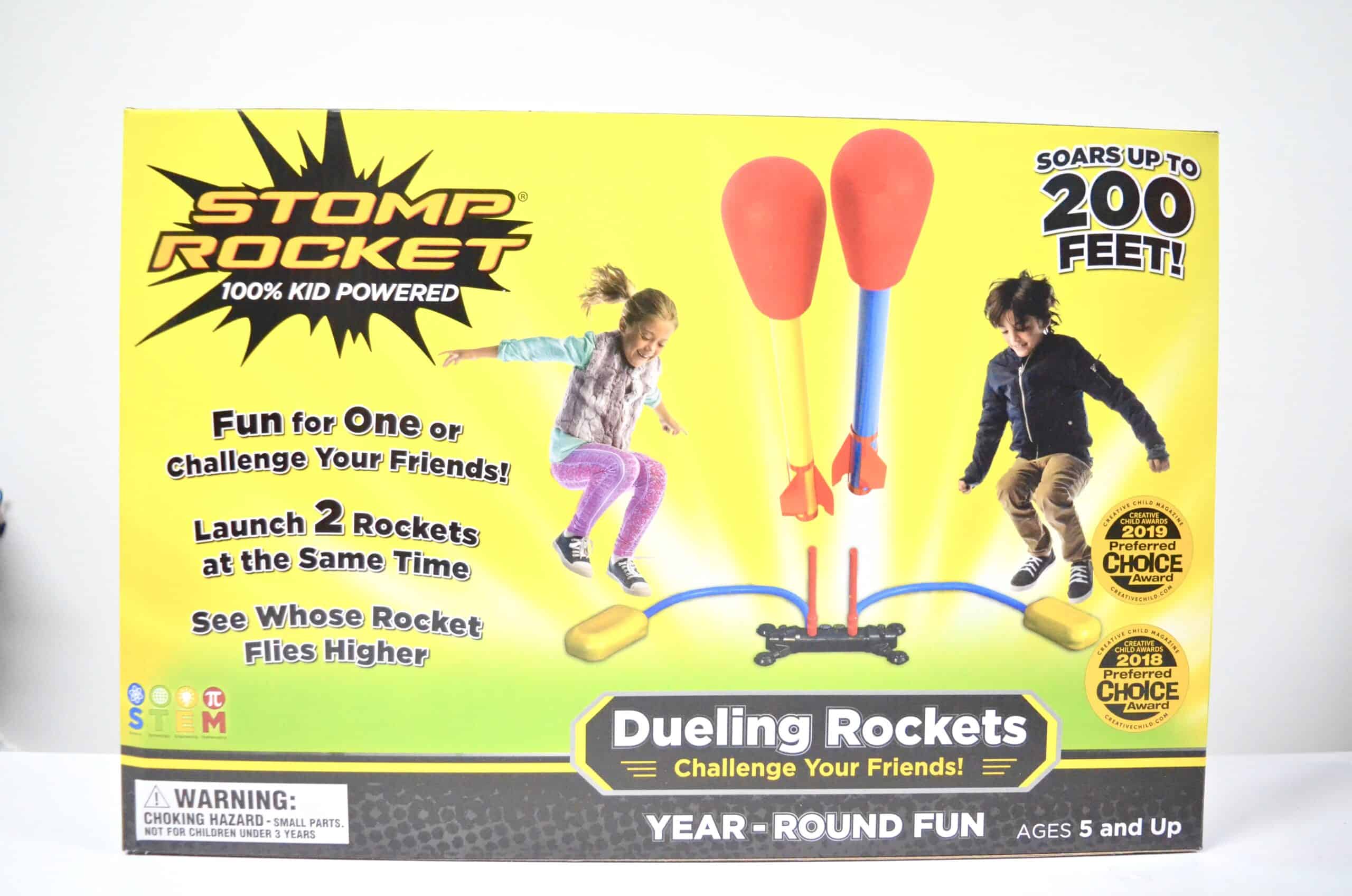 Stomp Rocket Dueling Rockets STEM Toy set