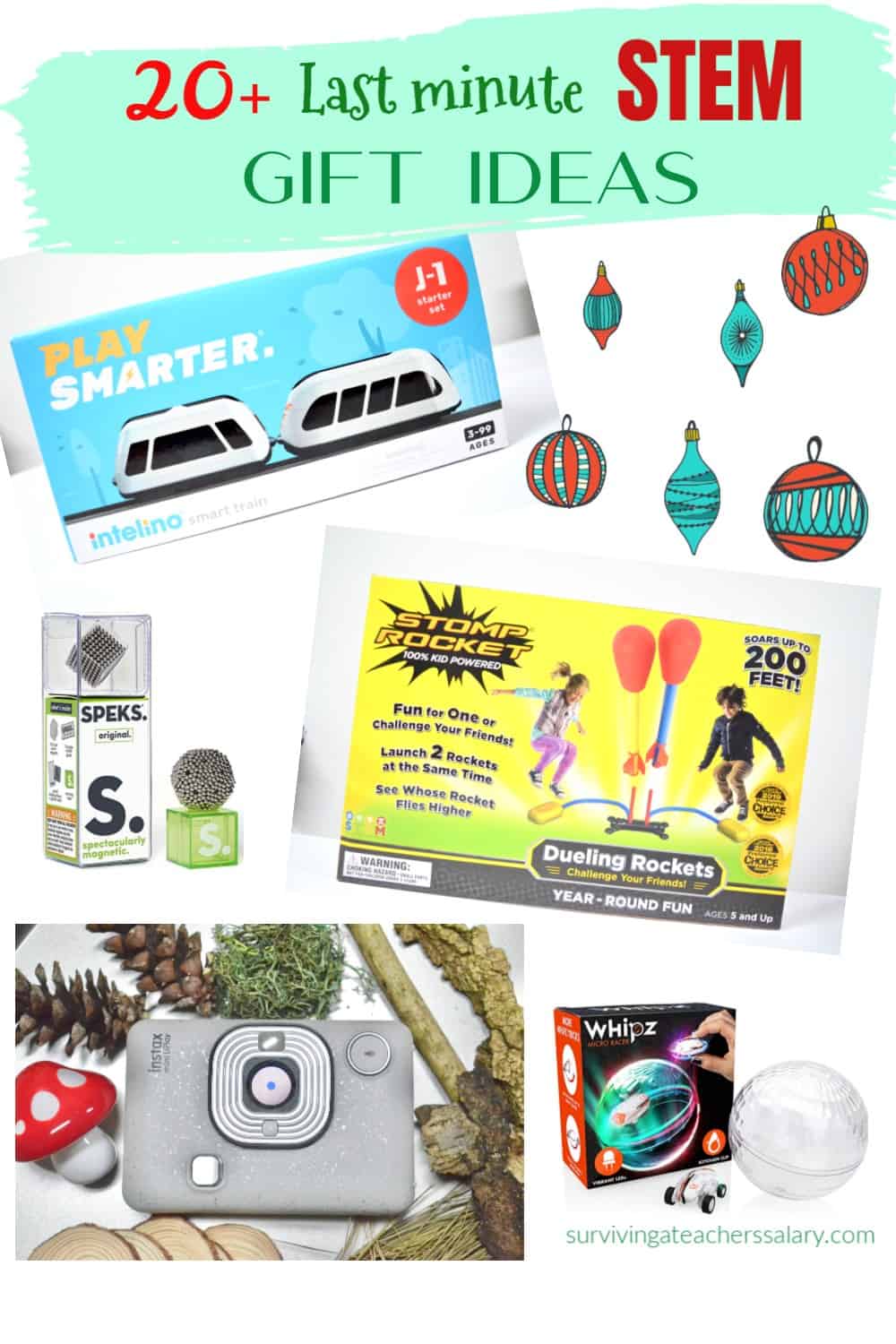 STEM Stocking Stuffer Ideas + Last Minute STEM Gift Ideas