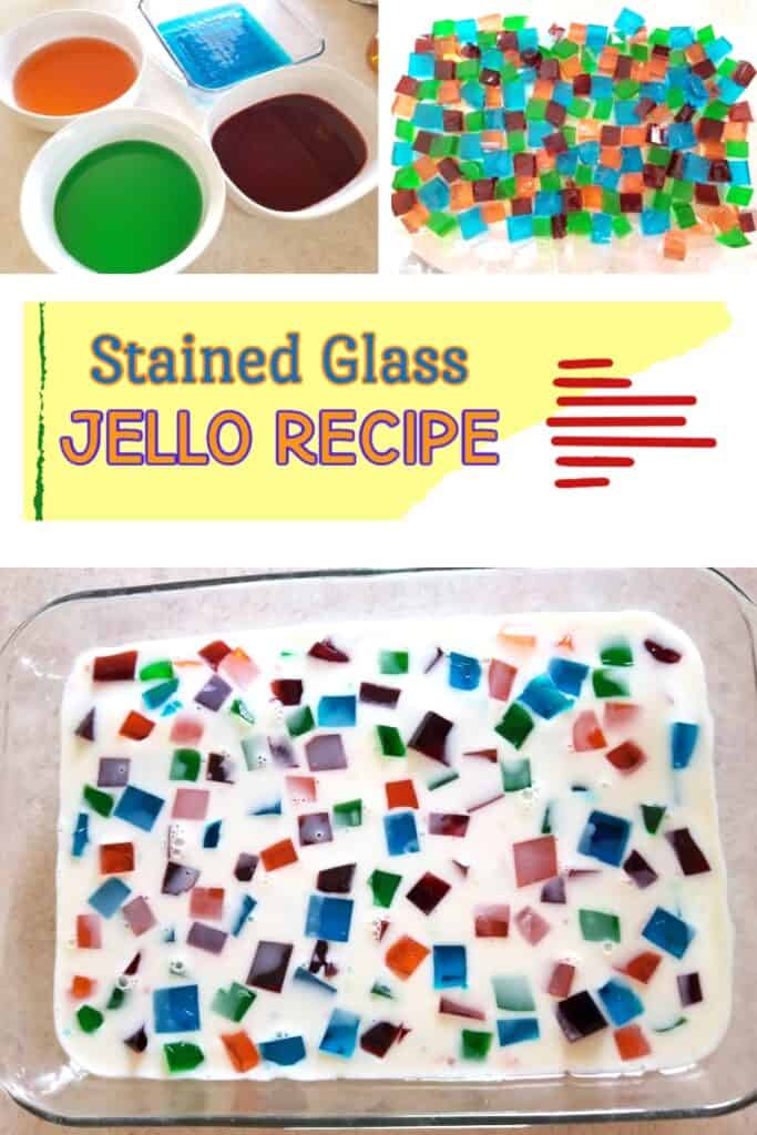 Stained Glass Jello Recipe - Unique Holiday Dessert for Your Dinner Table