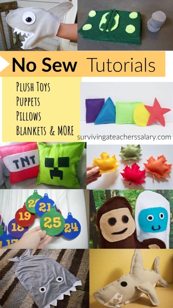 no sew toys tutorial for kids