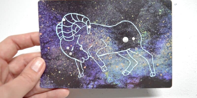 ram constellation card for science lessons