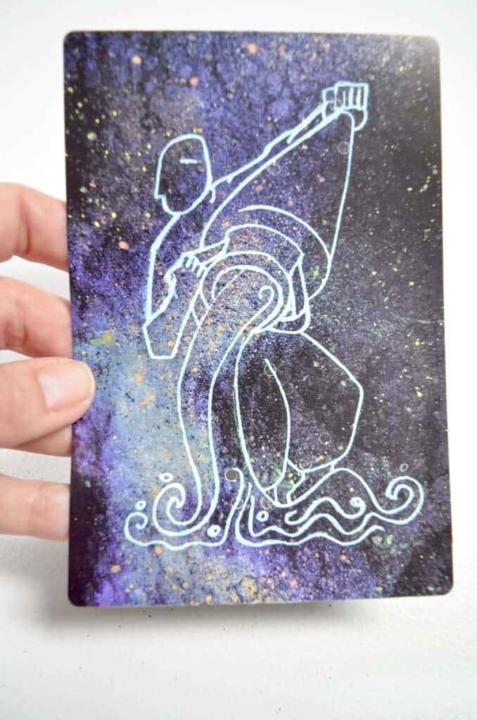 people constellation science card