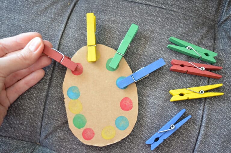 7 Cardboard Easter Egg Art Activities for Preschoolers