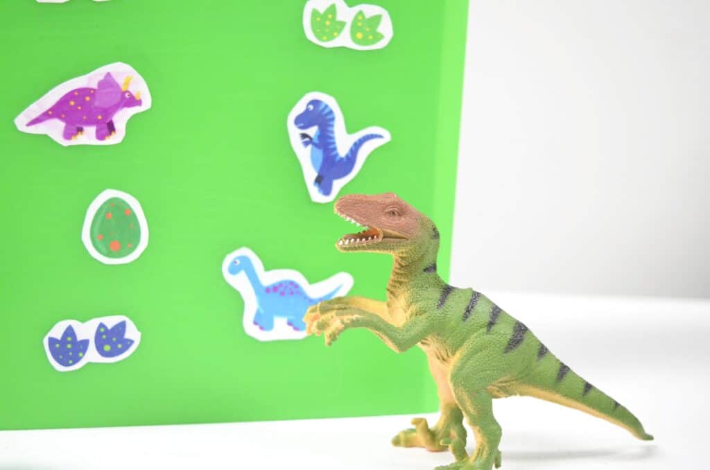 How to Make Scented Dinosaur Stickers Tutorial