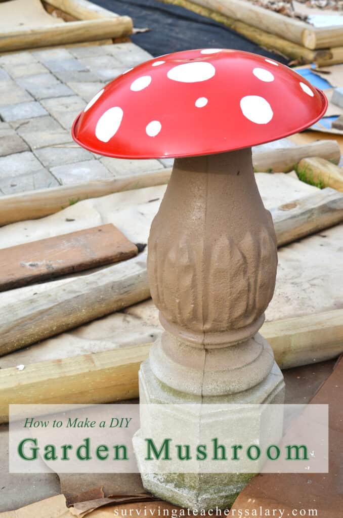 mushroom garden decor