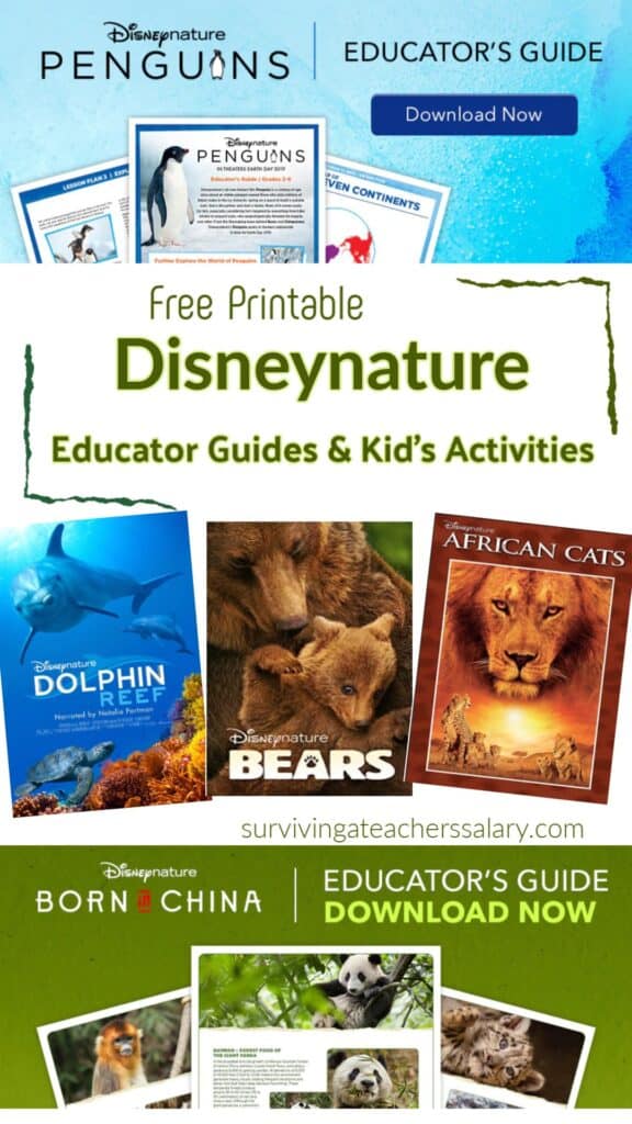 Disney Nature Videos & Printable Learning Resources