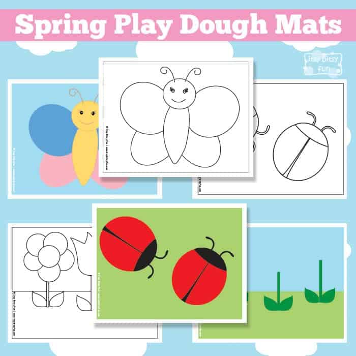 100 Free Playdough Mats - Playdough To Plato