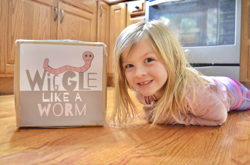 preschool girl playing game