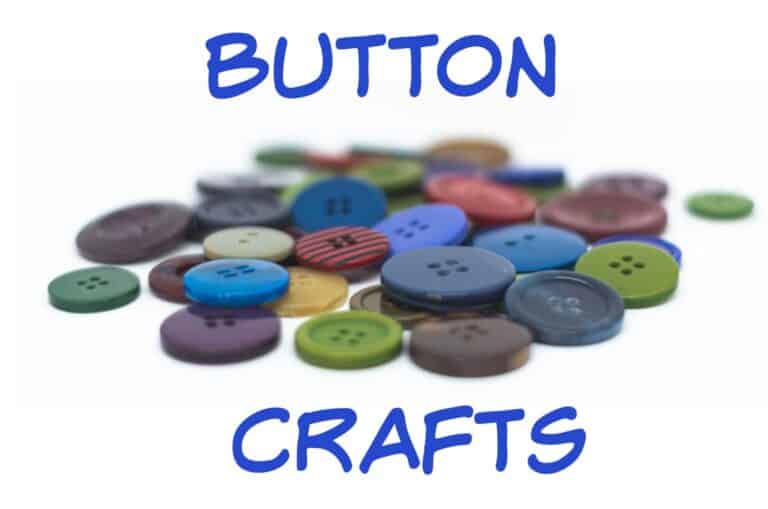 Kid’s Craft Ideas with Buttons