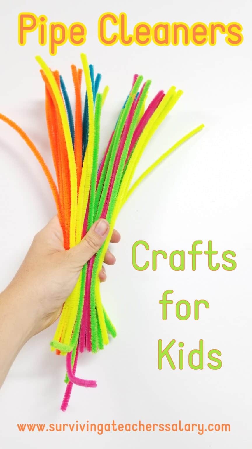 What to Do with Pipe Cleaners Crafts for Kids Art from Your Craft Stash