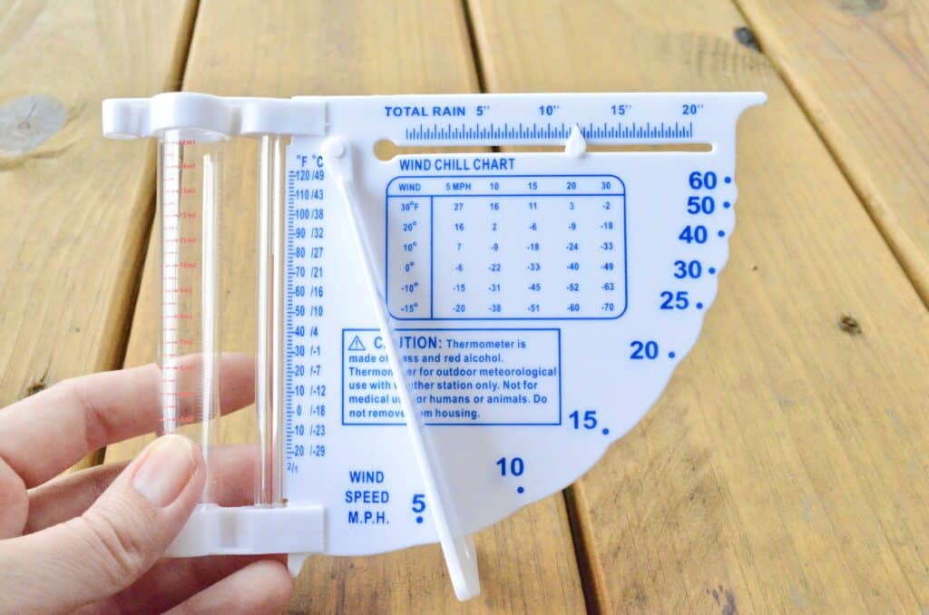 weather station science experiment