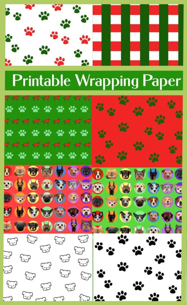 Dog themed Wrapping Paper