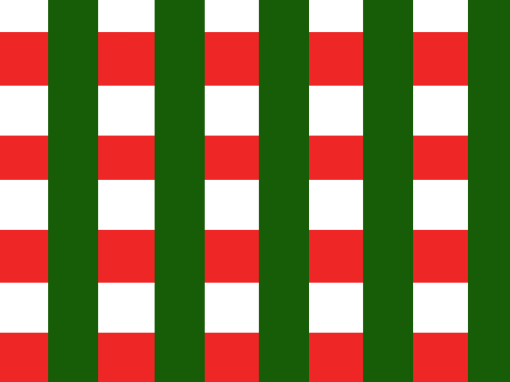 green red and white stripes wrapping paper