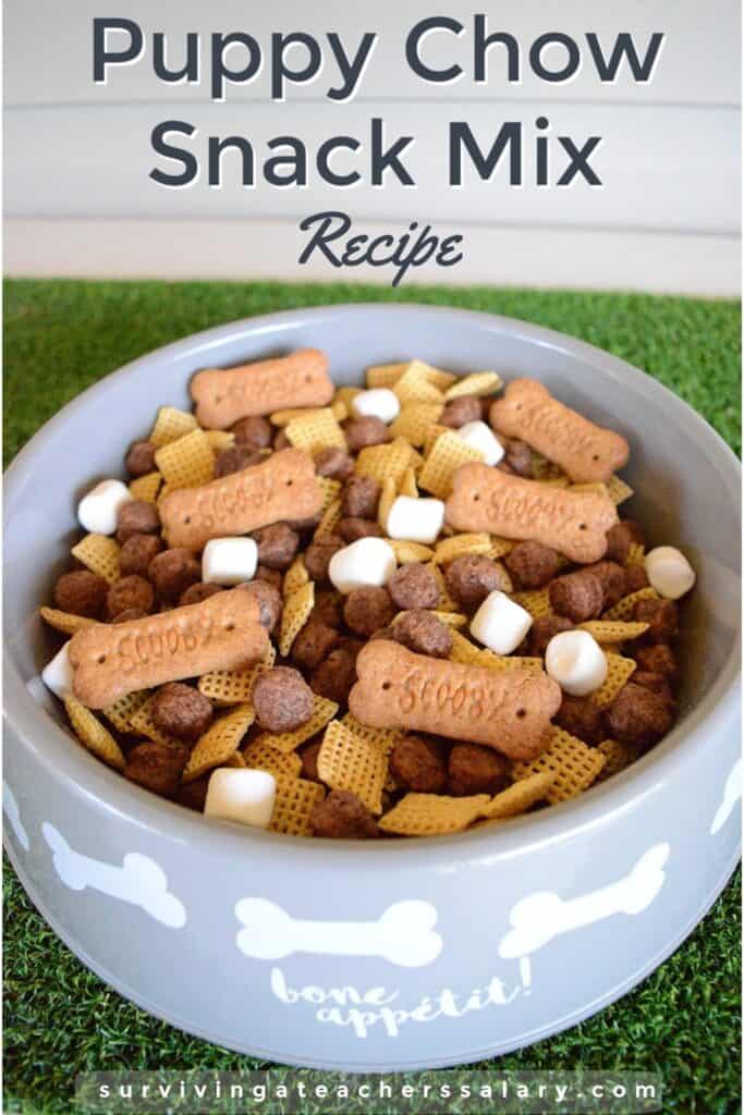 Puppy Chow Snack Mix Recipe Idea for Dog Lovers!