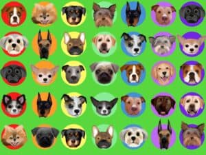 FREE Printable Dog themed Wrapping Paper Printables