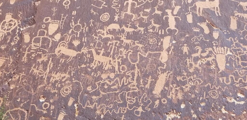 Newspaper Rock Canyonlands National Park Utah