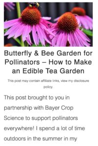 how to make a pollinator garden