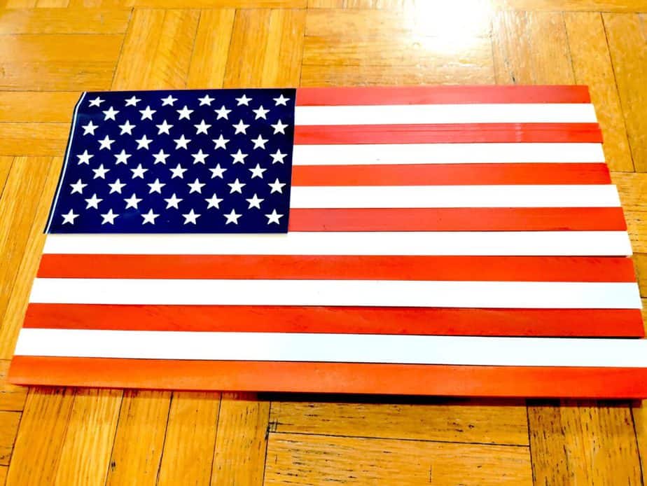 American flag craft