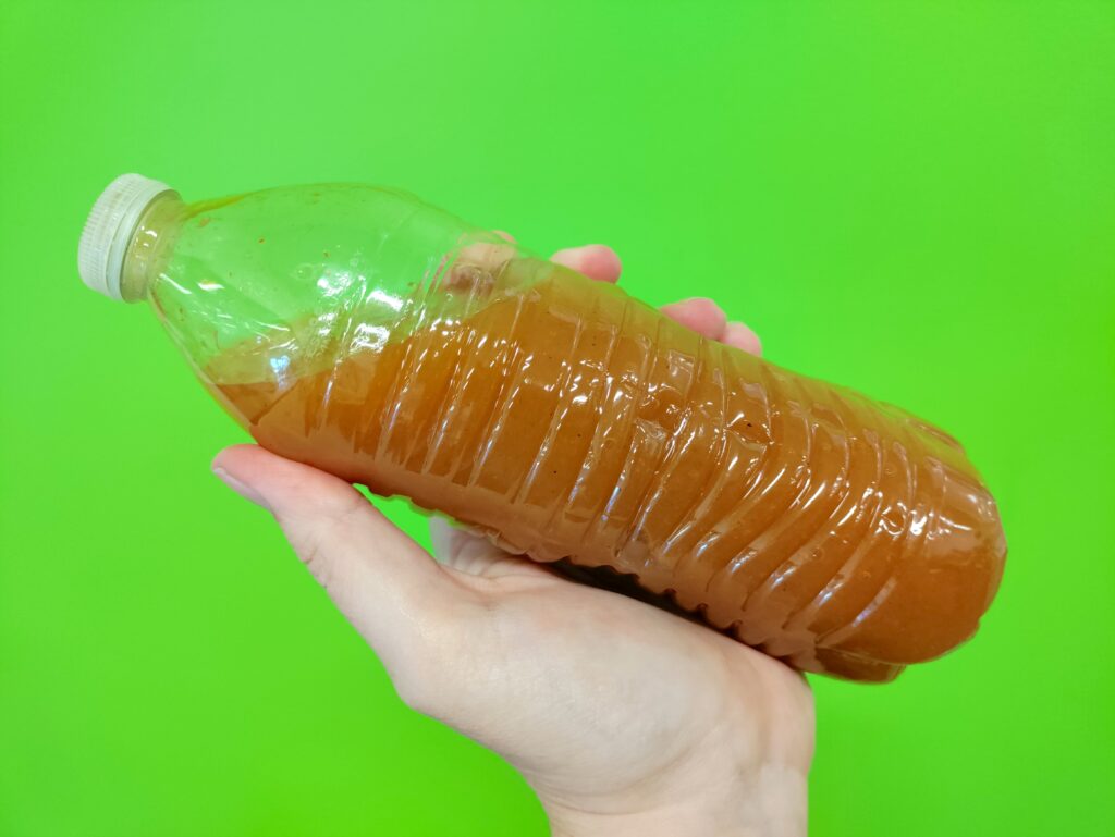 no mess slime recipe in a bottle