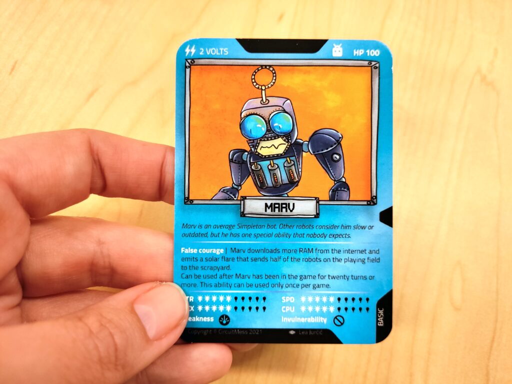 trading card from Beginner Soldering Kits by CircuitMess