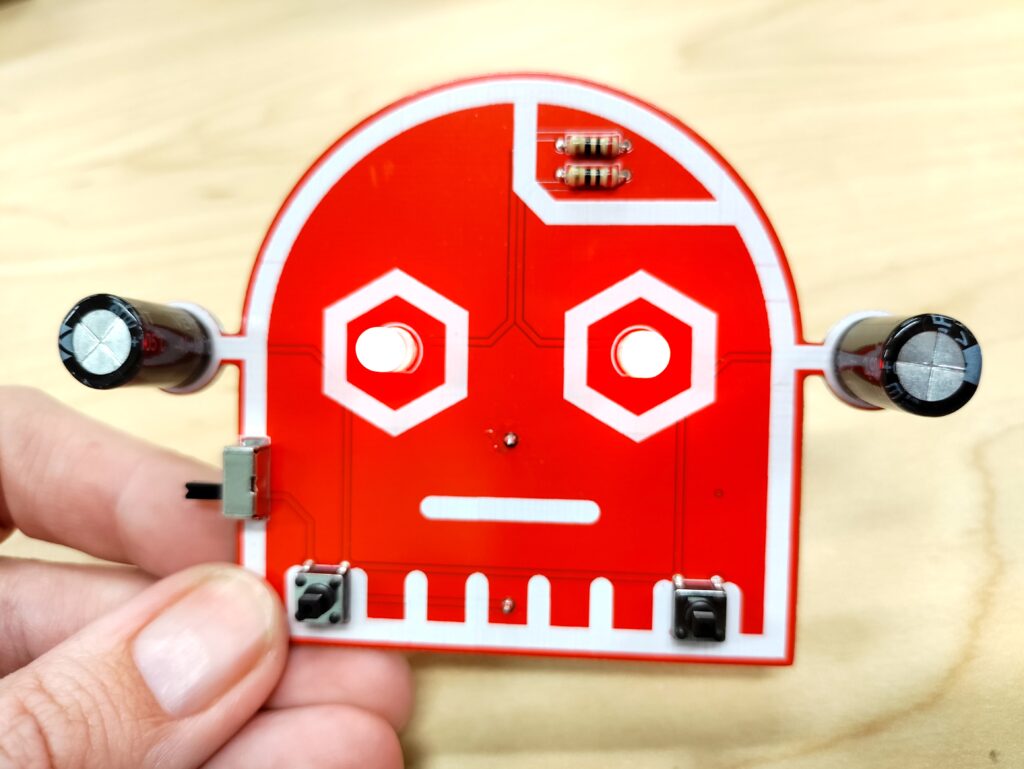robot head Easy Beginner Soldering Kits by CircuitMess