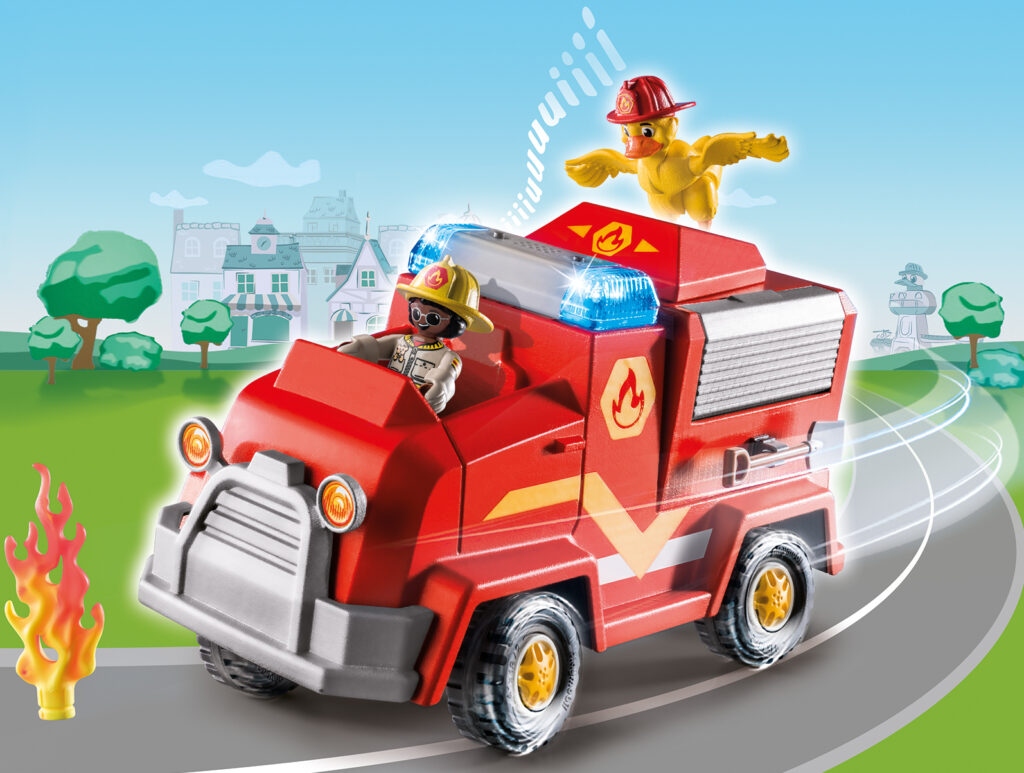 Playmobil Duck on Call Fire Brigade Emergency Vehicle