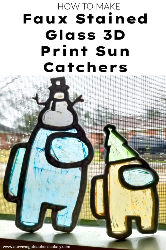 how to make stained glass 3d print sun catchers