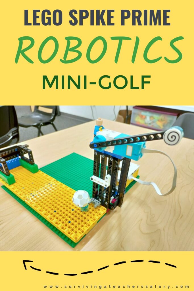 LEGO Spike Prime Robotics mini golf