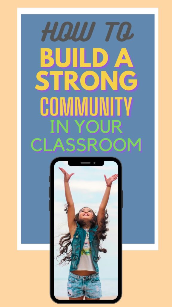 Build a strong Community in your classroom