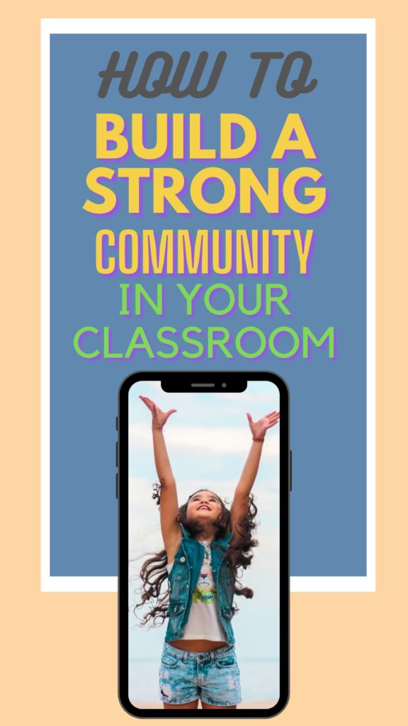 Build a strong Community in your classroom