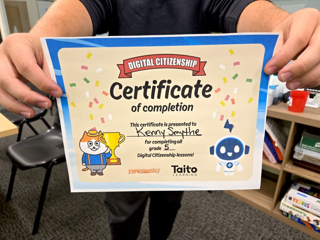 digital citizenship curriculum certificate